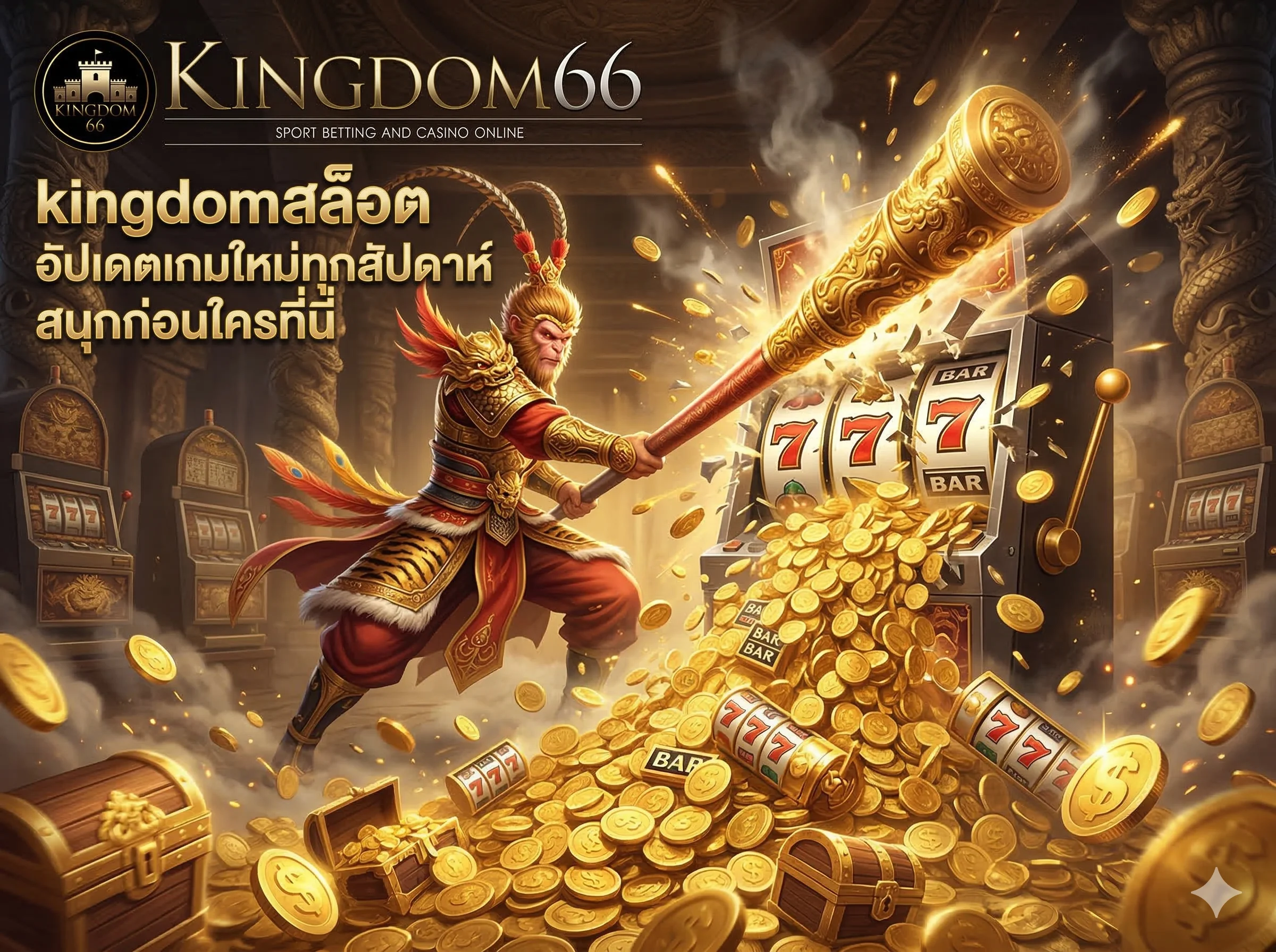 kingdomสล็อต อัปเดตเกมใหม่ล่าสุดจากทุกค่ายดัง เล่นง่ายได้เงินจริง