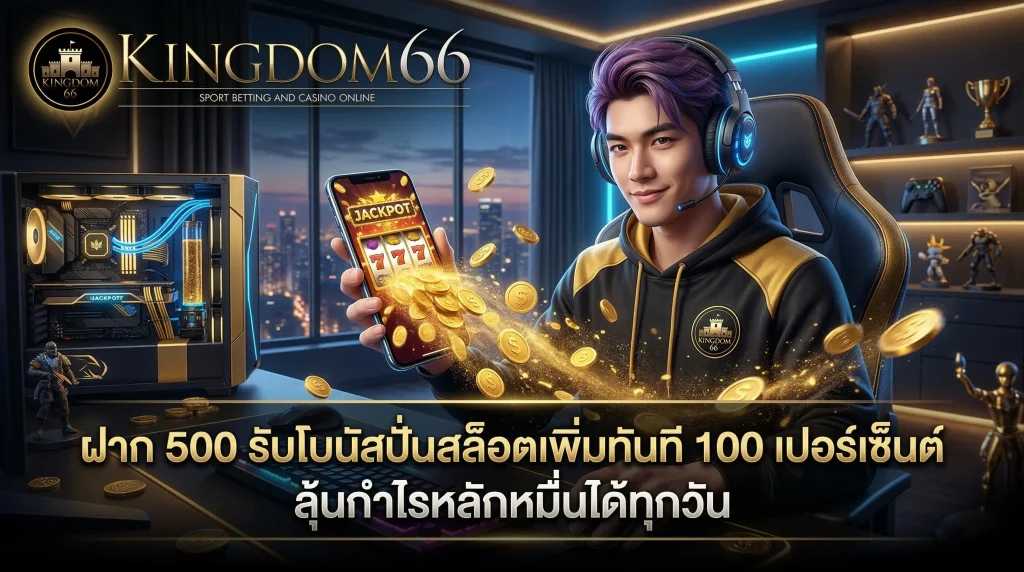 5 สูตรบาคาร่าและสล็อต Kingdom66 ใช้ได้จริง เพิ่มโอกาสชนะสูงถึง 90%