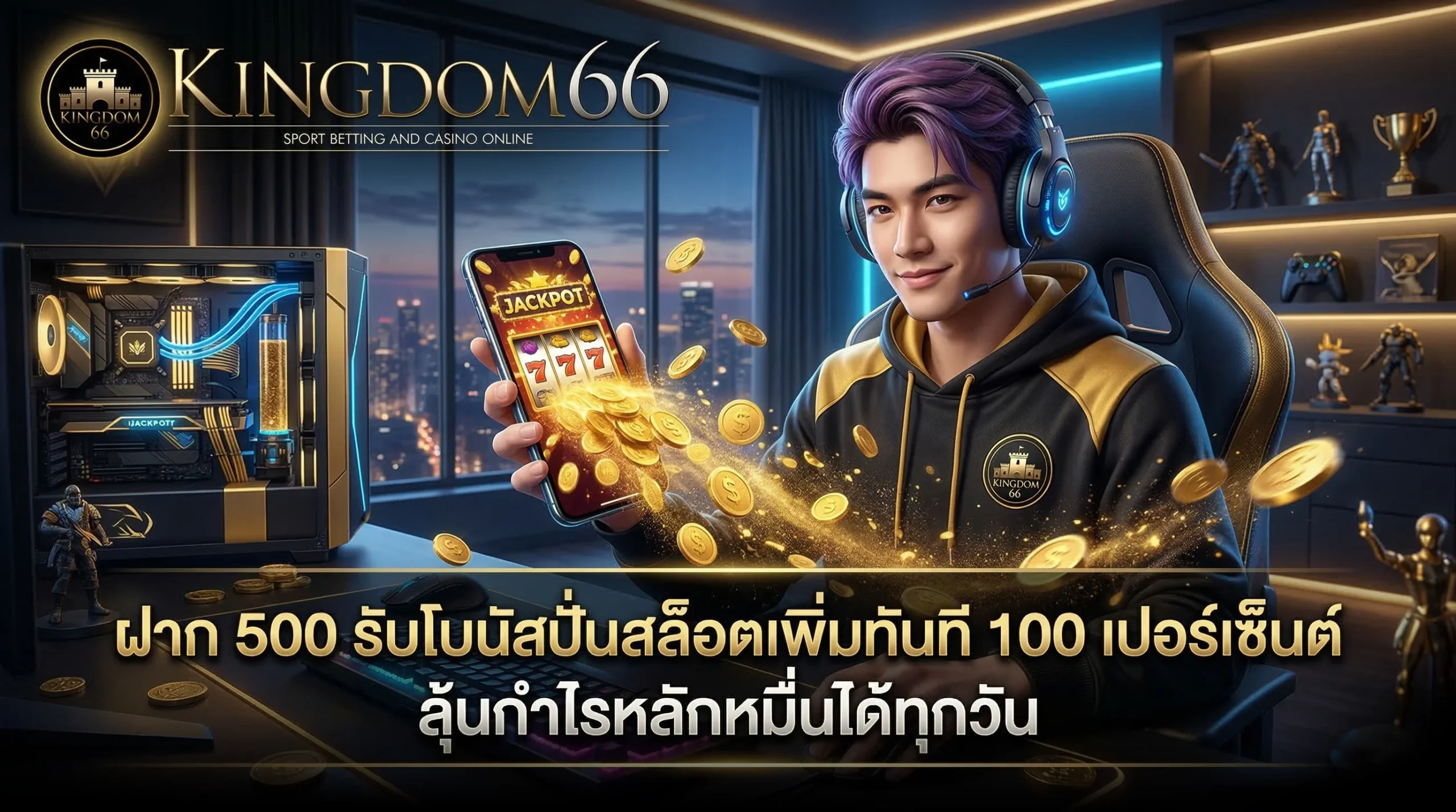 5 สูตรบาคาร่าและสล็อต Kingdom66 ใช้ได้จริง เพิ่มโอกาสชนะสูงถึง 90%