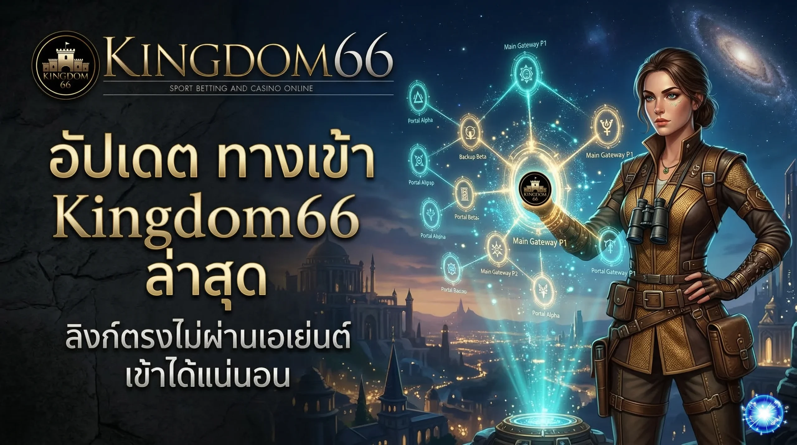 อัปเดตทางเข้า Kingdom66 ล่าสุด ลิงก์สำรองใช้งานได้จริงทุกเครือข่าย